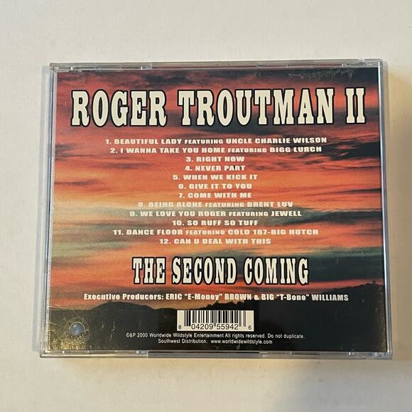 Roger Troutman II - The Second Coming CD soul funk hip hop - Picture 3 of 3